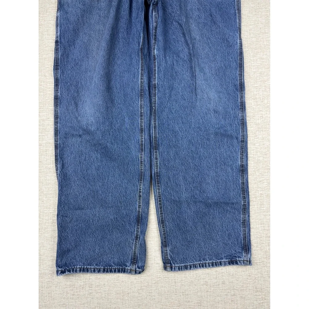 Carhartt B13-DPS Men's 40x34 Original Dungaree Fit Carpenter Blue Denim Jeans